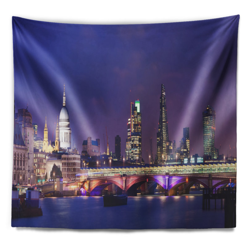 Polyester Tapestry, H 32 po x l 39 po