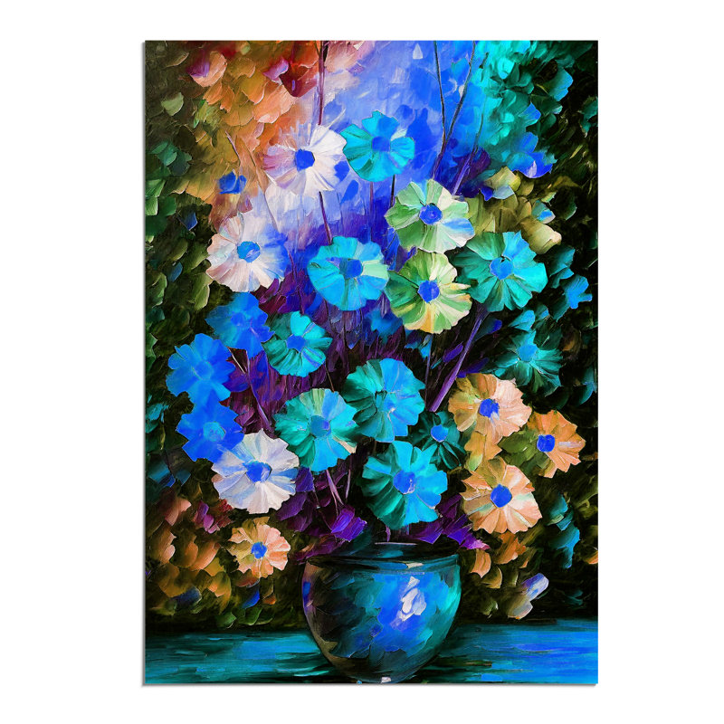 XV1022-4904X Vase Of Flowers No.5 - Print, No Matte, Paper, 59.4cm H x 42cm W