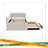 Upholstered Daybed With Trundle And Three Drawers-1548905477-1548905481