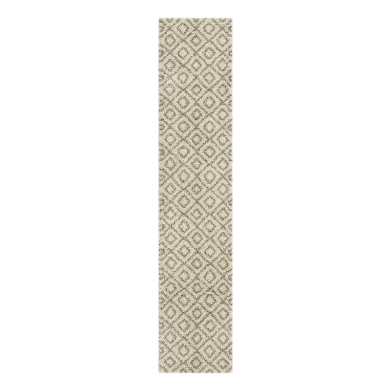 Aurin Geometric Indoor Rug, Runner 3'3" x 16'5"