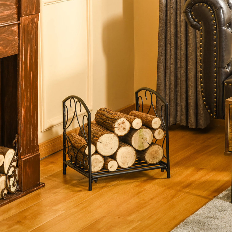 Blacfore 39.5cm W Metal Log Rack