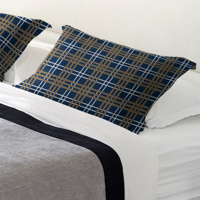 Plaid Sham Set