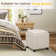  Upholstered Storage Ottoman – Multi-Functional Footrest & Hidden Storage