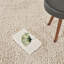 Tapis lavable moderne beige uni à poils longs-1270276357-1270276365