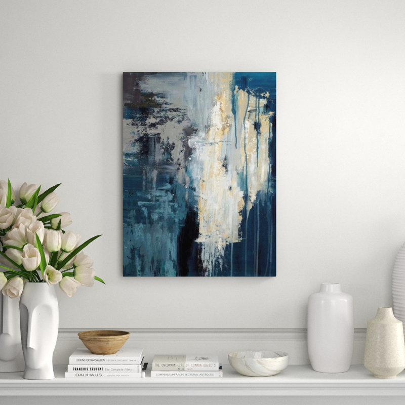 From The Night Print by Barclay Butera, Image Brush Gel, 32" H x 24" W 