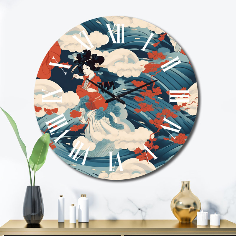Horloge murale Ukiyo, Très grand