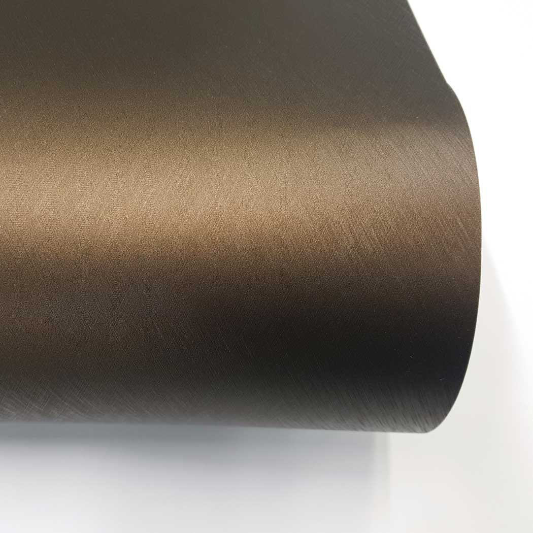 Allisonia Metallic Self Adhesive Film Metal Look Wallpaper Decorative Film for Dishwasher Refrigerator Washing Machine Metal Furniture Everly Quinn 