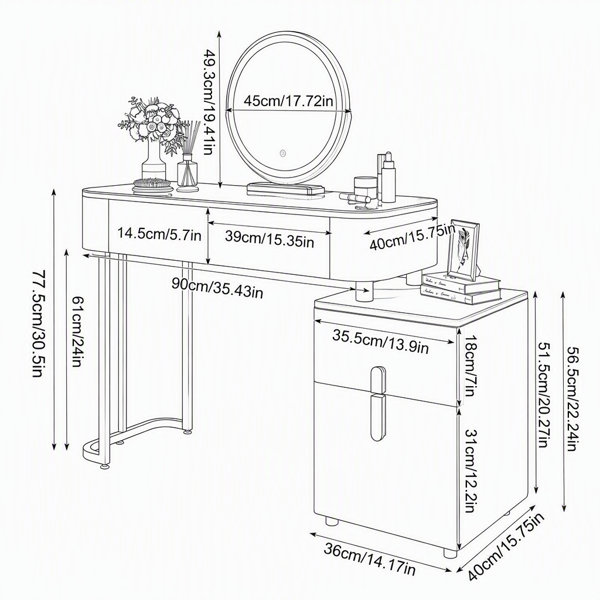Dimensions du produit