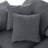 129" Extra-Wide Modular Sectional Sofa - 7-Seater Diamond Weave Polyester-1484303563