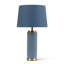 Cylinder 55cm Metal Ceramic look Table Lamp-47219204-47219207