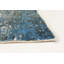 Tapis en laine crème/bleu 8 pi 7 po x 12 pi, one-of-kind à la main-noué la 1990 kosak Rylee