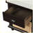 Rustic Storage Bench with 3 Drawers and 3 Rattan Baskets for Living Room, Entryway-688422002