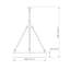 Luminaire suspendu 3 lumières DEL Dusten-447682318-447682313