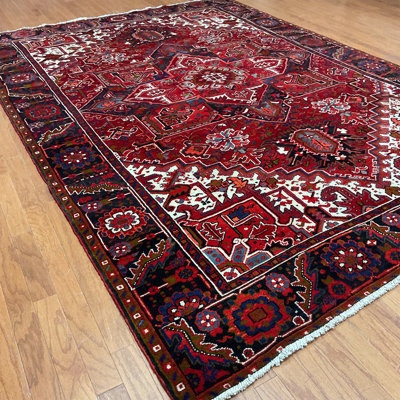 HERAT ORIENTAL Handmade Heriz Wool Rug