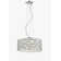 4 - Light Drum LED Pendant with Crystal Accents