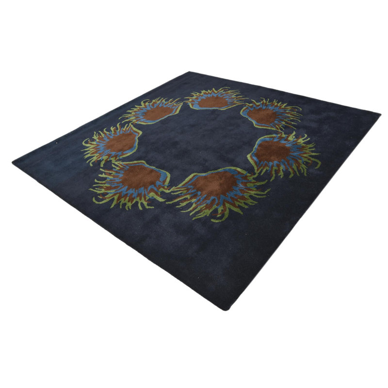 Tapis carré carré Otto