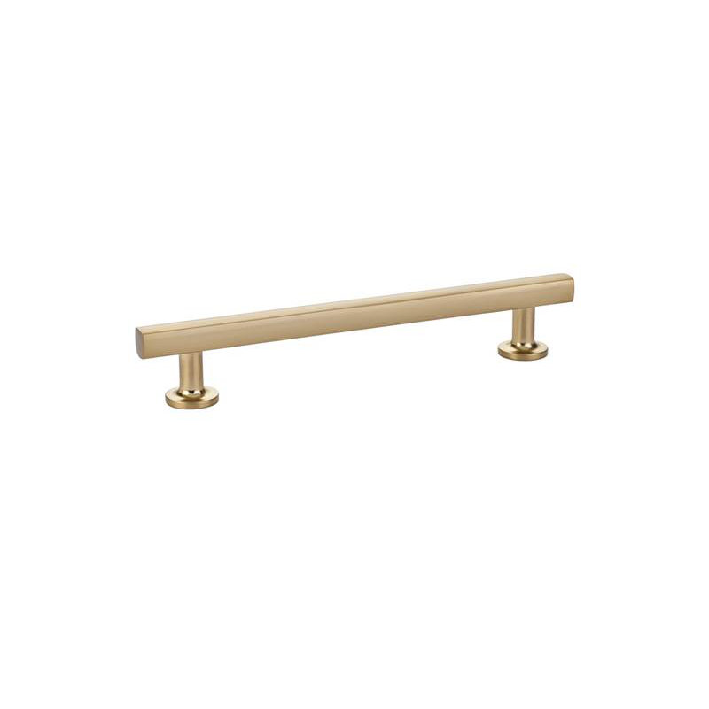 Freestone 6" Center to Center Bar Pull, Satin Brass, 6"