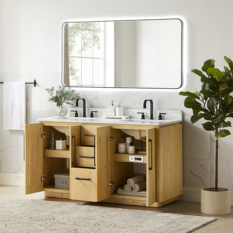 Ensemble de meuble-lavabo double 60 po Hingham