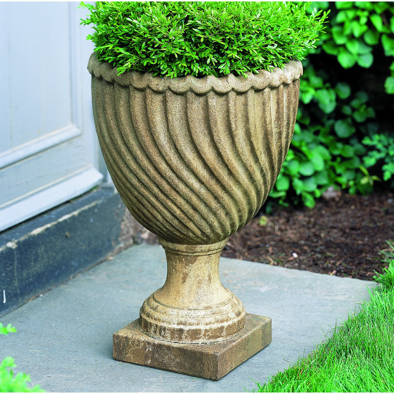 Ravenna Handmade Planter, Aged Limestone