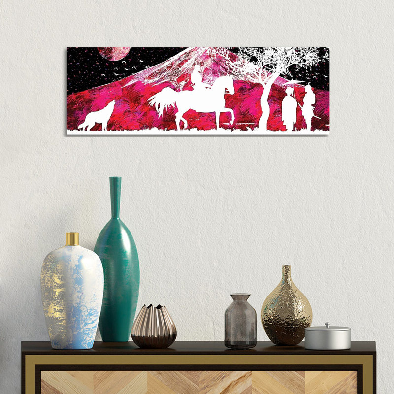 Japan by Gab Fernando - Wrapped Canvas Panoramic Print, 30.48 cm H x 91.44 cm W x 1.91 cm D