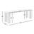 Carson 57" W Wood Dining Bench-86376339-86376340