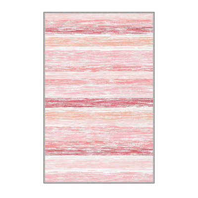 Elegant 3D Printed Area Rug, 4.6 x 7.2 ft | 100% Polyester, 0.31 in Pile Height, Antibacterial | Non-Slip PVC Felt Dot Underside, Machine Washable, Perfect for Living Room or Bedroom, Durable & Stylish Design