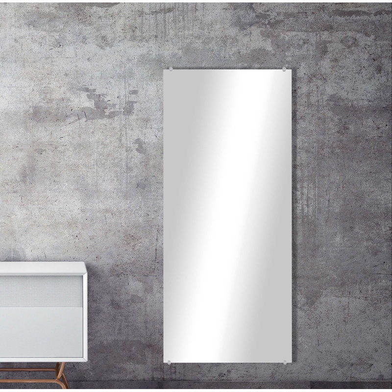 Zarrea Flat Wall Mirror, 25" x 60"
