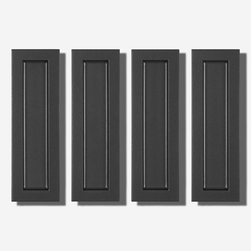 Arlo 3X11 3D Matte Ceramic Wall Tile, Black