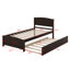 Lit plate-forme avec lit gigogne-1127631891