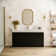 Valencia 60" Freestanding Single Modern Bathroom Vanity with Ingegrated Sink - Faucet Not Included