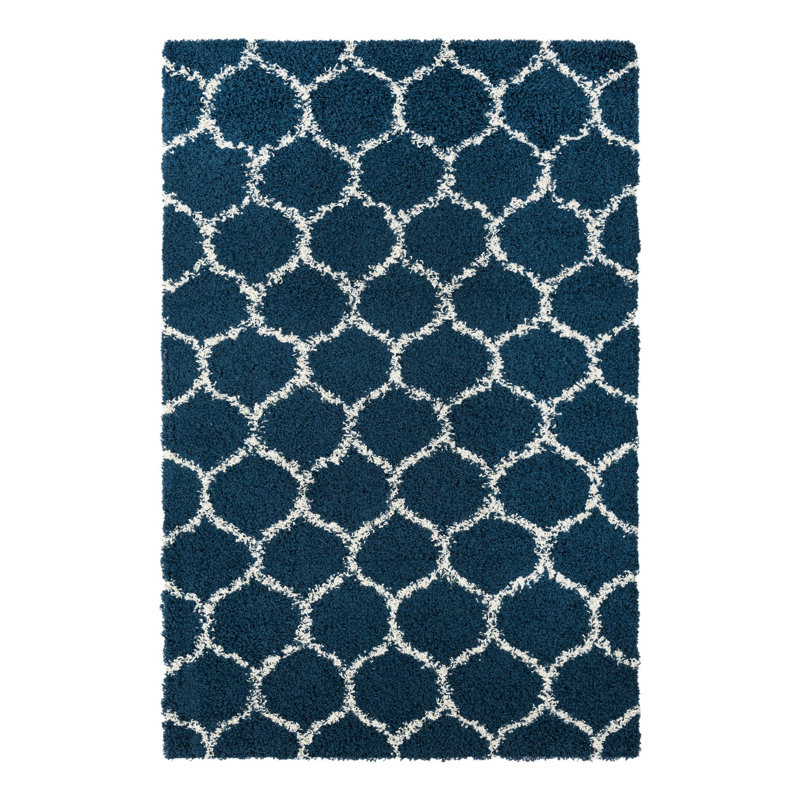 Geometric Indoor Rug, Rectangle 5'3" x 8'