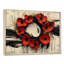 Indsay, coucher de soleil aux teintes d'une couronne de fleurs abstraite II - art mural couronne pour le salon-592598828-592598819-771262736