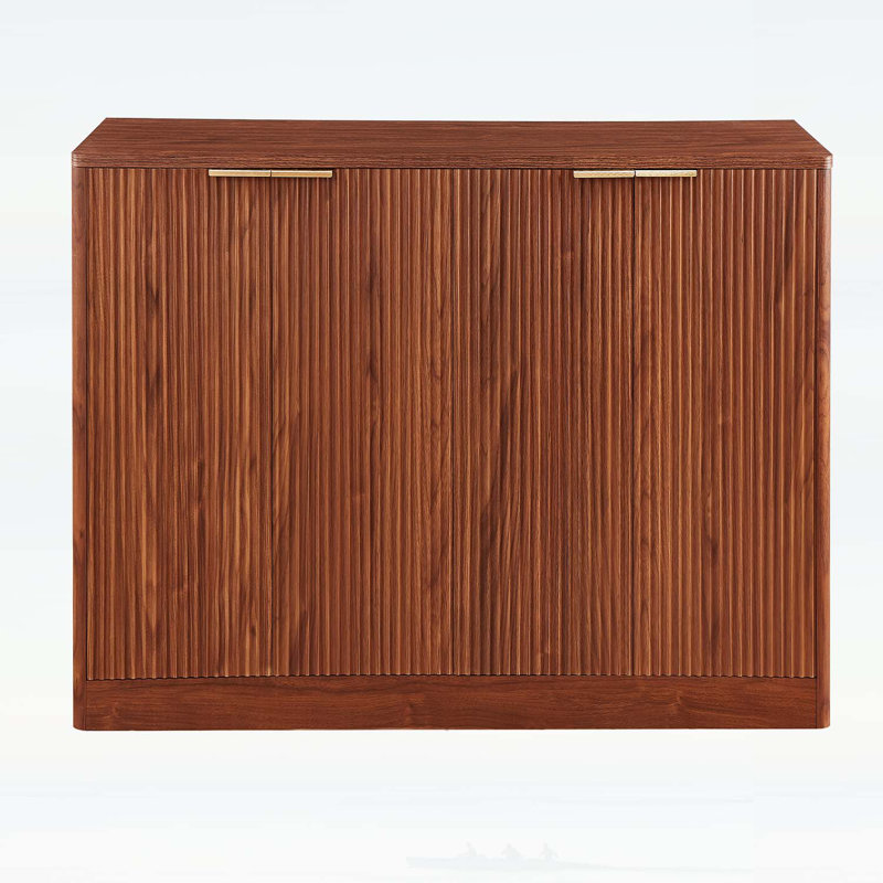 Buffet Modern Wavy, Noyer