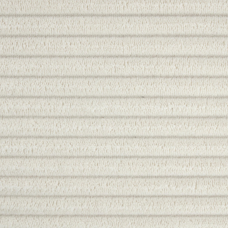 Canapé modulaire en L avec repose-pieds Avanna, Velours beige