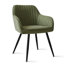 Modern 79" Rectangular Dining Set With 8 Upholstered Arm Chairs-110968648