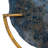Decorative Marbled Agate Slice Accent on Metal Stand-220681498