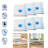 Vacuum Storage Space Saving Bag Bags Compressed Travel Reusable Large- 6PC