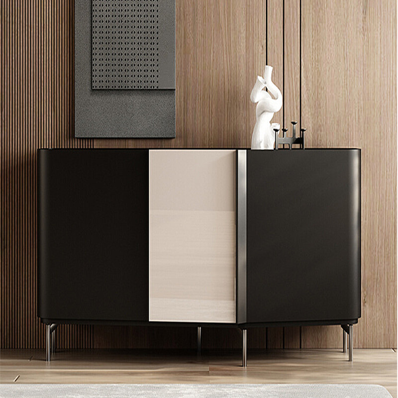 Armoire de rangement moderne et minimaliste multifonctionnelle, H 35,43 po x l 59,06 po x P 15,75 po