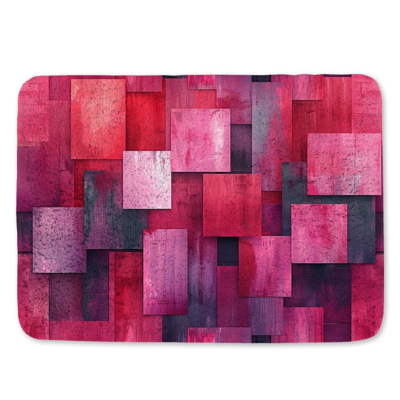 Arni Microfiber / Microsuede Non-Slip Bath Mat, 21" W x 34" L