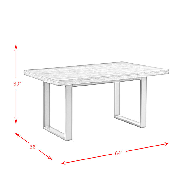 Ensemble de salle à manger 7 pièces Sawyer - Table et 6 chaises
