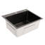 Modern Exquisite Minimalist Stainless Steel  Rectangle Kitchen Drop-In Sink Set With Drain Hose Black-123304708