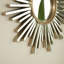 33'' Sunburst Art Mirror for Bathroom, Bedroom, Living Room, Entryway