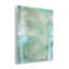 Art mural vert abstrait par Grace Popp