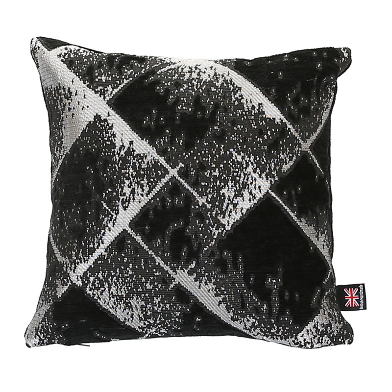Amatia Geometric Square Cushion, Medium