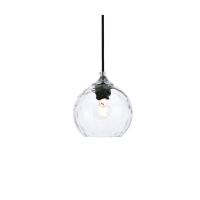 Luminaire suspendu sphère 1 lumière Douthit