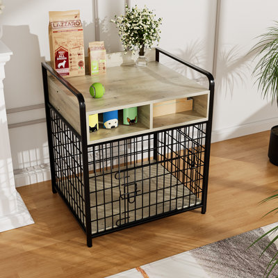 Meuble pour cage pour chien Saudism