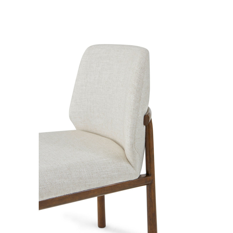 Kesden Upholstered Dining Chair, Pyramid Brown