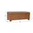  Large Tufted Storage Bench - Carmel Faux Leather-1326590873