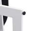 Ensemble de 2 chaises de salle à manger rembourrées en tissu avec structure en métal, capacité de poids de 265 lb-1483585900-1483585890