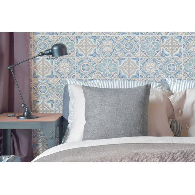 Iyanna Mosaic 10m x 53cm Wallpaper Roll